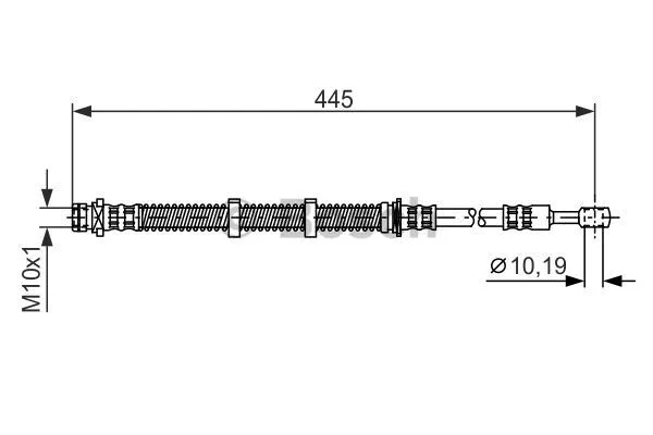 Brake Hose (1 987 476 354)