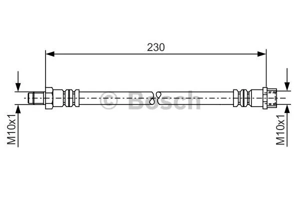 Brake Hose (1 987 476 083)