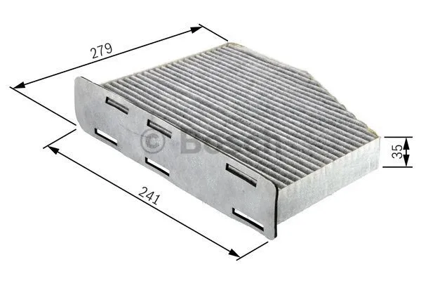 Filter, cabin air (1 987 432 369)