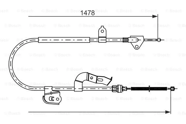 Cable Pull, parking brake