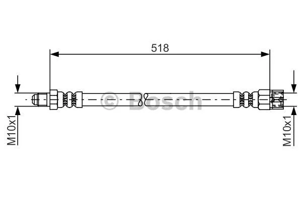 Brake Hose (1 987 481 007)