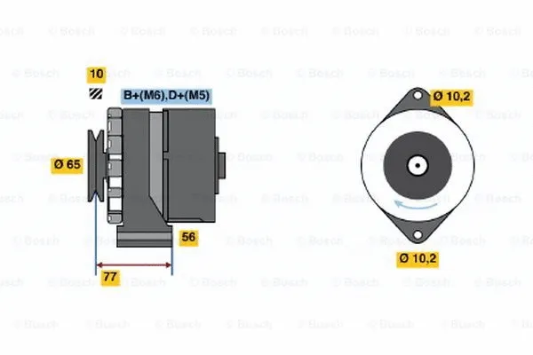 Alternator (0 120 469 924)