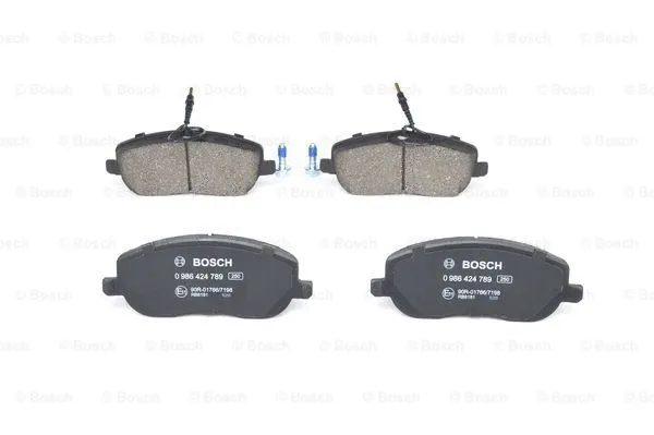 Brake Pad Set, disc brake (0 986 424 789)