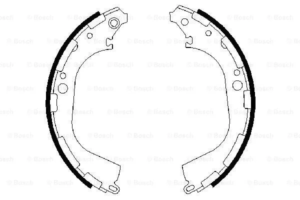 Brake Shoe Set (0 986 487 464)