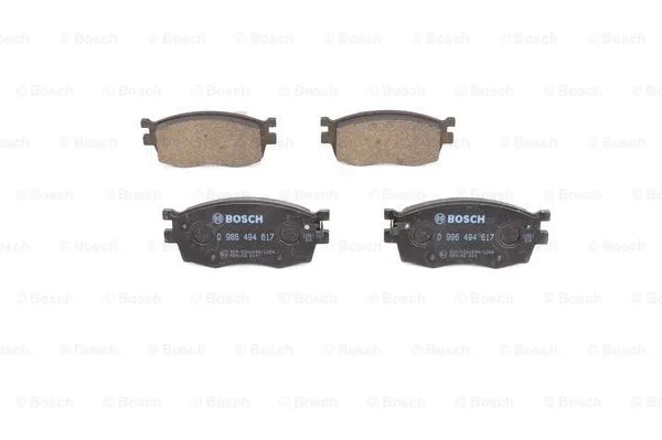 Brake Pad Set, disc brake (0 986 494 617)