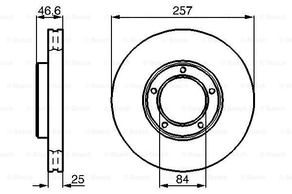 Brake Disc (0 986 478 397)