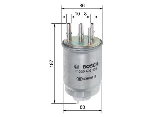 Fuel Filter (F 026 402 224)