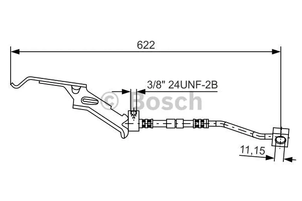Brake Hose (1 987 476 085)