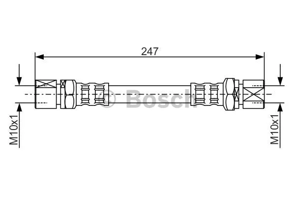 Brake Hose (1 987 476 874)