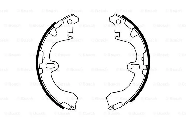 Brake Shoe Set (0 986 487 786)
