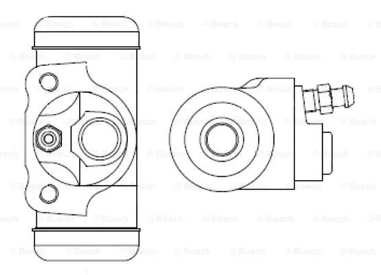 Wheel Brake Cylinder (F 026 002 356)