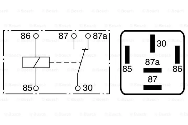 Relay, main current