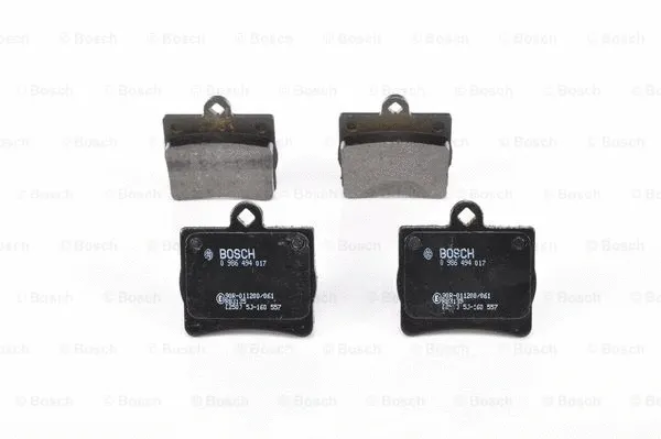 Brake Pad Set, disc brake (0 986 494 017)