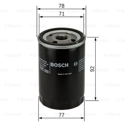 Oil Filter (F 026 407 017)