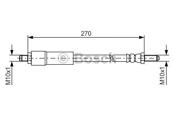 Brake Hose (1 987 476 262)