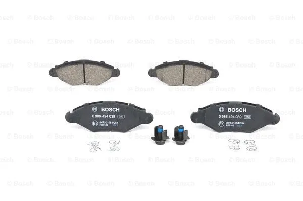 Brake Pad Set, disc brake (0 986 494 039)