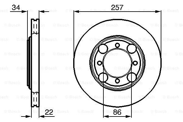Brake Disc (0 986 478 675)