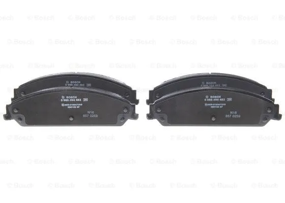 Brake Pad Set, disc brake (0 986 494 483)