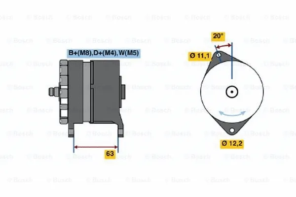 Alternator (0 120 469 113)