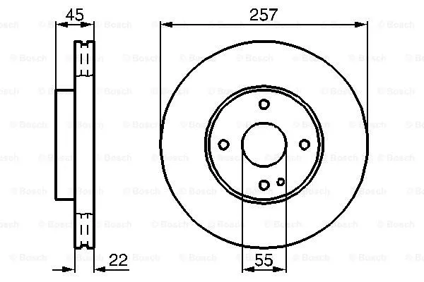 Brake Disc (0 986 478 638)