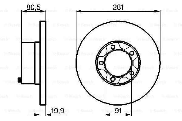 Brake Disc (0 986 478 138)