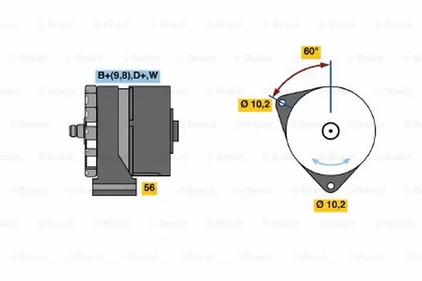 Alternator (0 120 489 469)