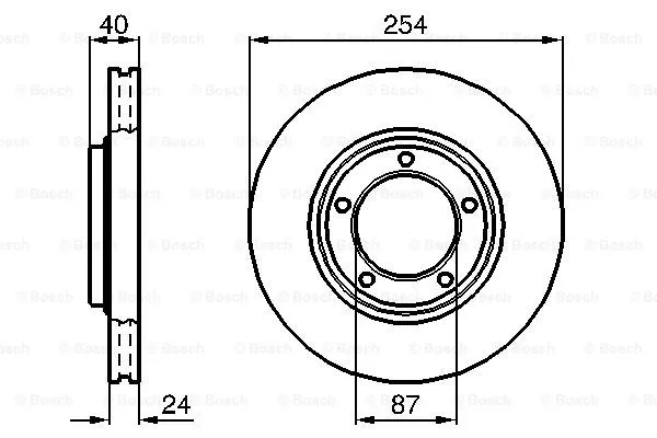 Brake Disc (0 986 478 663)