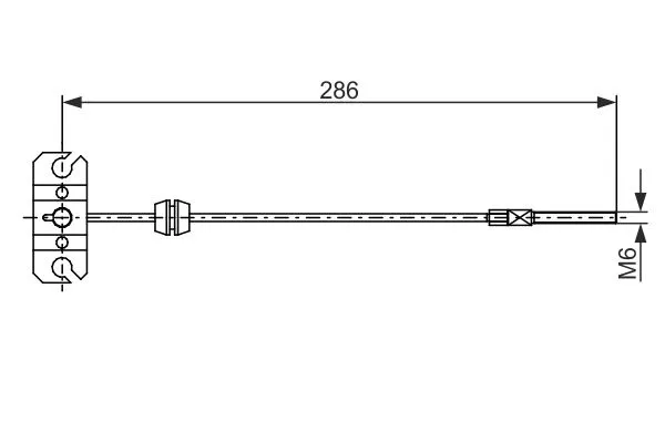 Cable Pull, parking brake