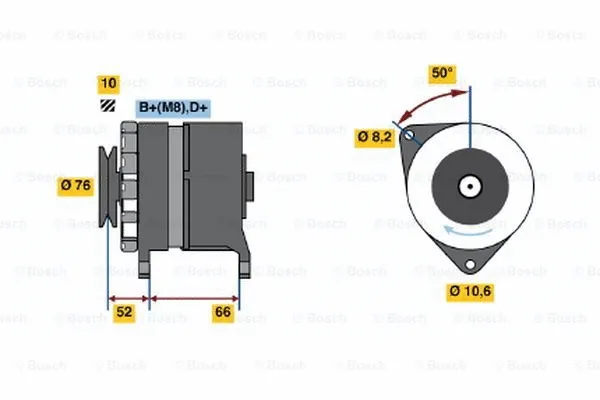 Alternator (0 986 036 961)