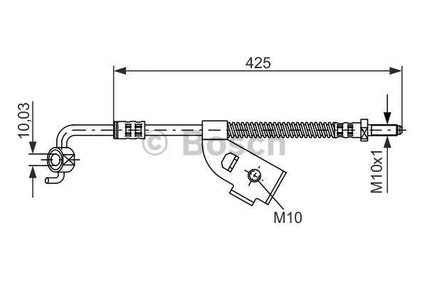 Brake Hose (1 987 476 567)