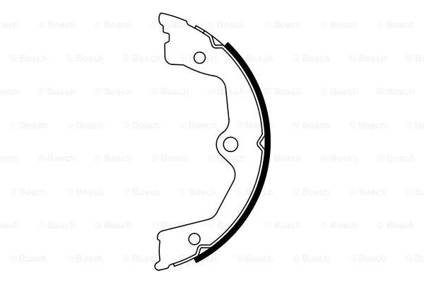 Brake Shoe Set, parking brake