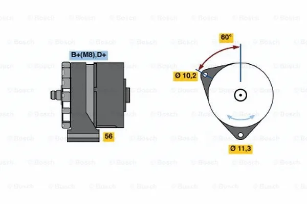 Alternator (0 120 469 682)