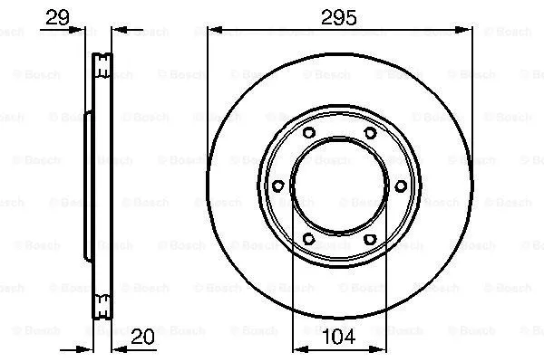 Brake Disc (0 986 478 257)