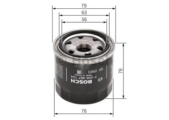 Oil Filter (F 026 407 124)