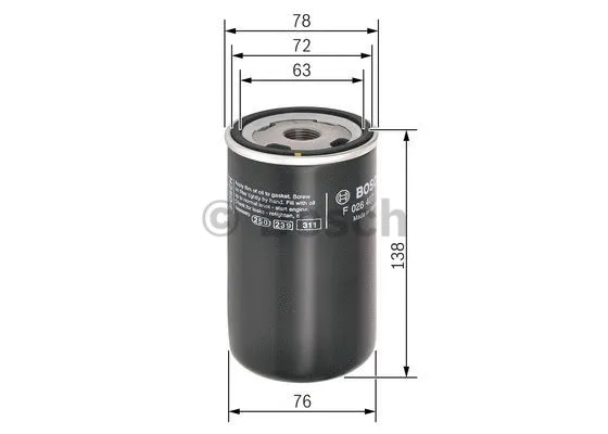 Hydraulic Filter, automatic transmission