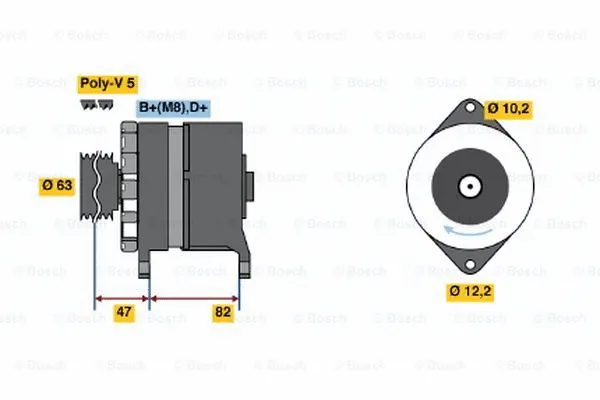 Alternator (0 120 469 939)