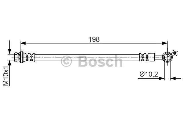 Brake Hose (1 987 481 713)