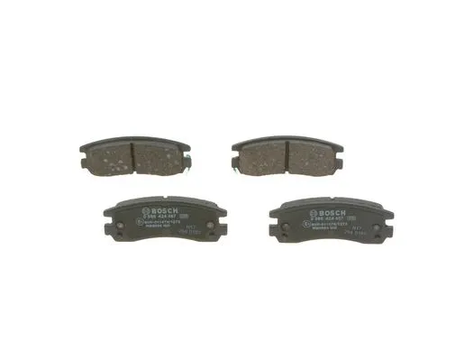 Brake Pad Set, disc brake (0 986 424 467)