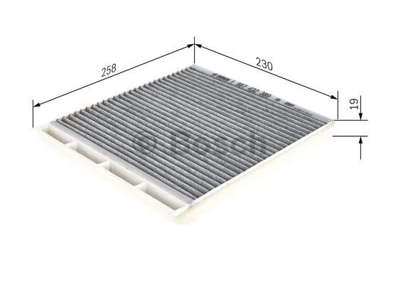 Filter, cabin air (1 987 432 389)