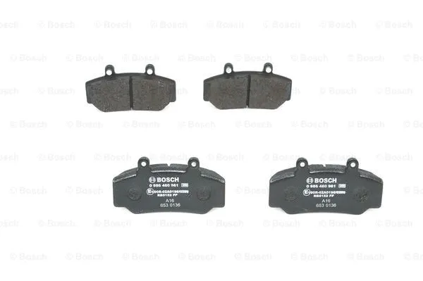 Brake Pad Set, disc brake (0 986 460 961)