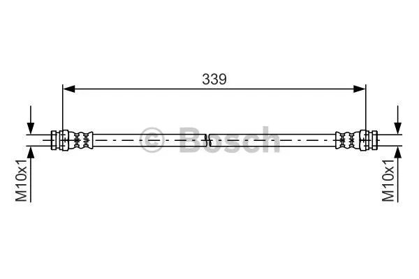 Brake Hose (1 987 481 578)