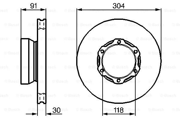 Brake Disc (0 986 478 456)