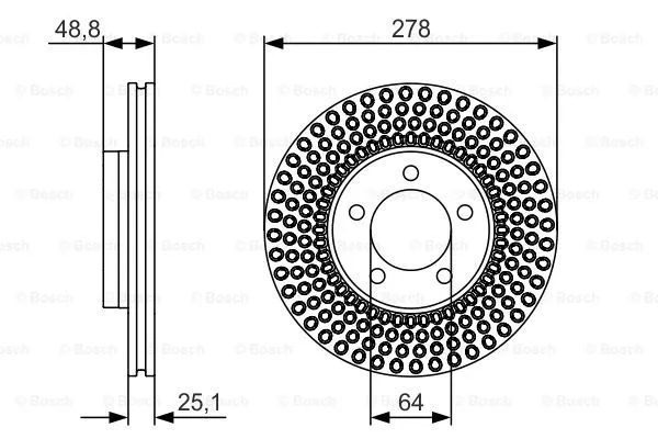 Brake Disc (0 986 479 699)