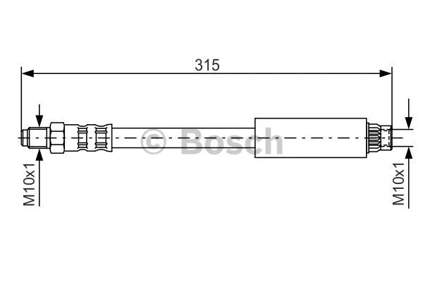 Brake Hose (1 987 476 598)