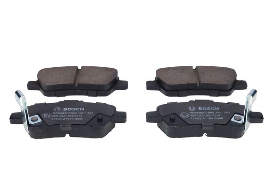 Brake Pad Set, disc brake (0 986 AB1 361)