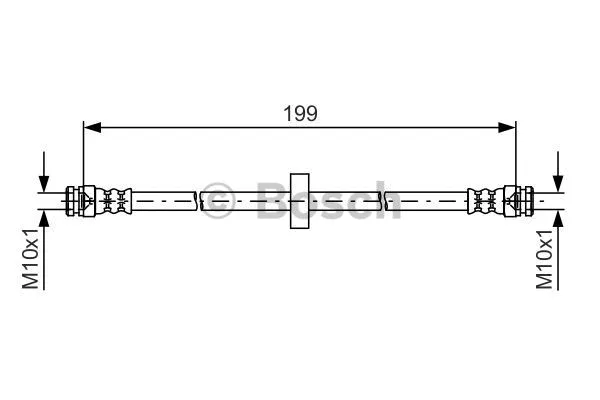 Brake Hose (1 987 481 607)
