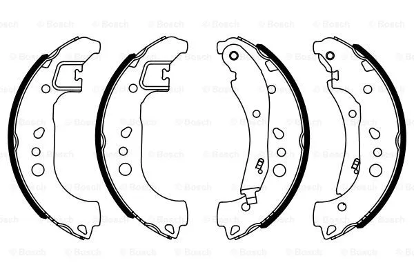 Brake Shoe Set (0 986 487 959)