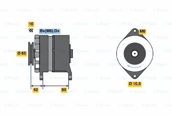 Alternator (0 120 488 300)
