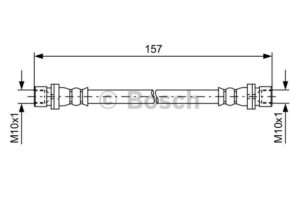 Brake Hose (1 987 481 642)