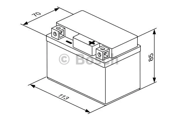 Starter Battery (0 092 M60 010)